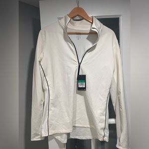 Nike quarter zip performance material